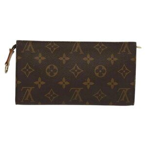 LOUIS VUITTON Monogram Bucket GM Accessory Pouch LV Auth 137559